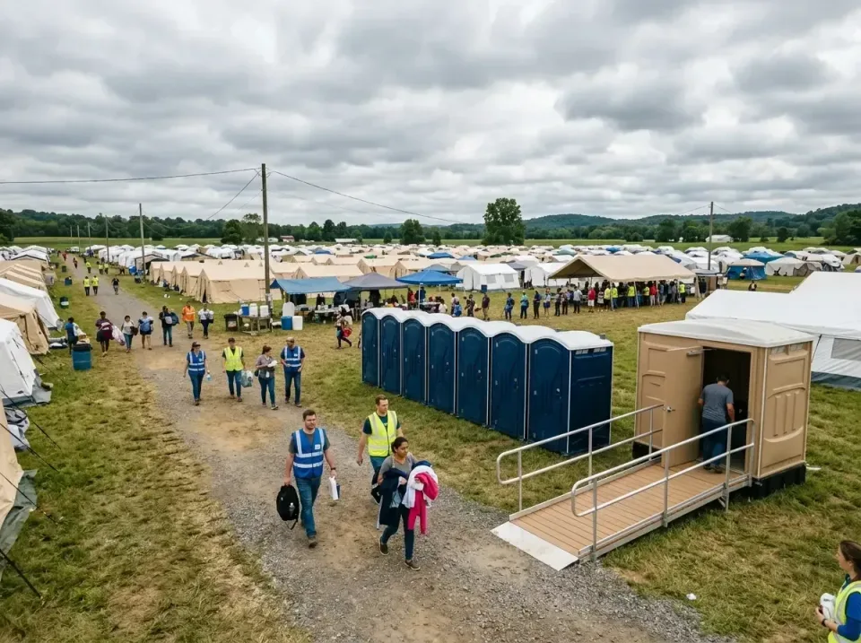 disaster-relief-camp-restrooms-010 — frequently asked questions, Dumpster & Portable Bathrooms Rental in York, AL